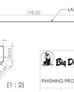 FINISHING PROFILE 0,43X348,23X2600